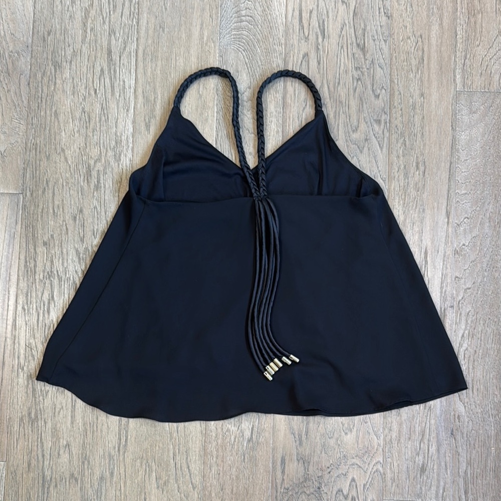 Aqua Black Camisole Top Size XS